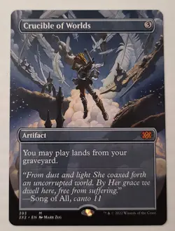 Crucible of Worlds (Borderless) Double Masters 2022 Regular - Image 11