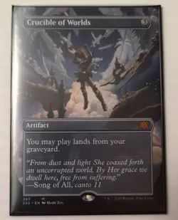 Crucible of Worlds (Borderless) Double Masters 2022 Regular - Image 4
