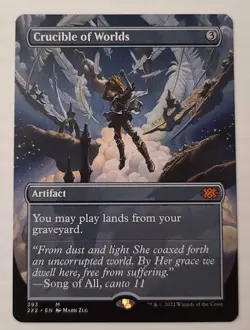 Crucible of Worlds (Borderless) Double Masters 2022 Regular - Image 6