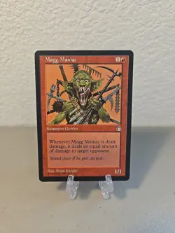 MTG Mogg Maniac LP Stronghold - Image 1