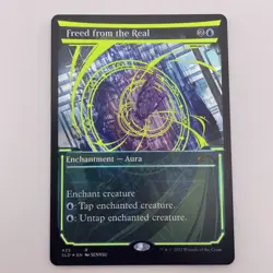 1xMTG Freed from the Real (Neon Yellow)-Secret Lair Drop Foil-LP - Image 1