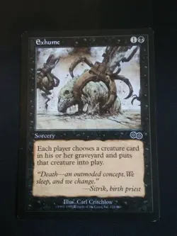 Exhume Urza's Saga Regular - Image 1
