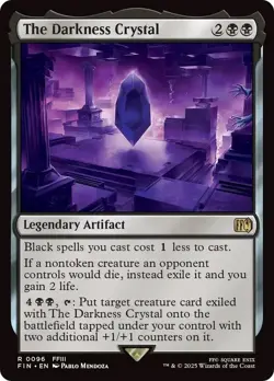 MTG - 1x The Darkness Crystal - Final Fantasy NM - Image 1