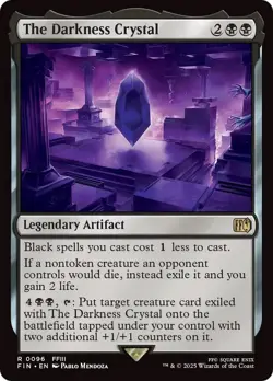 MTG - 1x The Darkness Crystal - Final Fantasy NM - Image 3