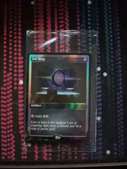 Sol Ring FOUNDATIONS Buy A Box FOIL PROMO CARD Magic: The Gathering NEW & SEALED - Image 2