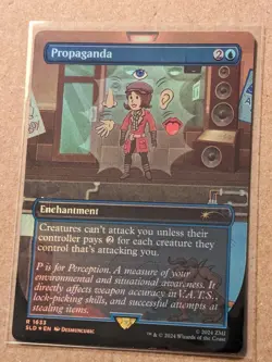 Propaganda Foil MTG Secret Lair Fallout: S.P.E.C.I.A.L. English NM-Mint On-Hand - Image 1