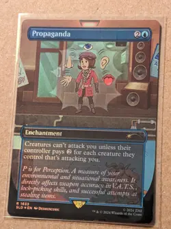 Propaganda Foil MTG Secret Lair Fallout: S.P.E.C.I.A.L. English NM-Mint On-Hand - Image 3