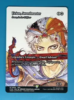 Mtg Firion, Swordmaster - Sram, Senior Edificer (Showcase) Final Fantasy - Image 1