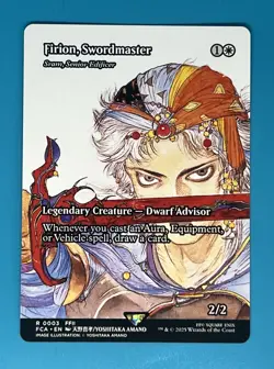 Mtg Firion, Swordmaster - Sram, Senior Edificer (Showcase) Final Fantasy - Image 3