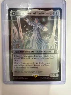 Venat, Heart Of Hydaelyn Mtg Prerelease Foil Final Fantasy FFXIV - Image 1