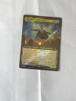 Dr Who Magic The Gathering RARE Surge Extended Art Foil The Eleventh Doctor 1002 - Image 2