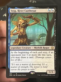 Sygg, River Cutthroat - Commander Zendikar Rising *NM* Near Mint MTG - Image 13