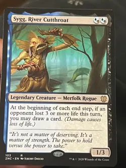 Sygg, River Cutthroat - Commander Zendikar Rising *NM* Near Mint MTG - Image 6