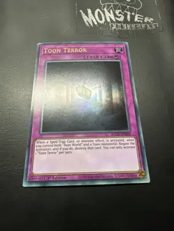 YUGIOH TOON TERROR ULTRA RARE BLCR-EN069 1ST EDITION - Image 2