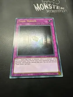 YUGIOH TOON TERROR ULTRA RARE BLCR-EN069 1ST EDITION - Image 5