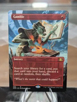 Gamble (Borderless) Dominaria Remastered Regular Free Shipping! - Image 11