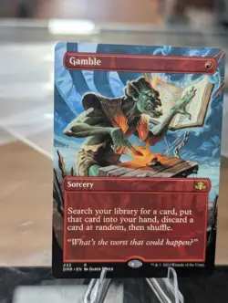 Gamble (Borderless) Dominaria Remastered Regular Free Shipping! - Image 14