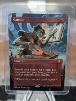 Gamble (Borderless) Dominaria Remastered Regular Free Shipping! - Image 9