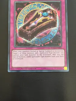 YUGIOH DARK RENEWAL SECRET RARE YGLD-ENB00 LIMITED EDITION PLAYED CONDITION - Image 10