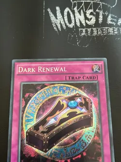 YUGIOH DARK RENEWAL SECRET RARE YGLD-ENB00 LIMITED EDITION PLAYED CONDITION - Image 9