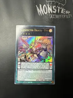 YUGIOH MAJESPECTER DRACO RYU ULTRA RARE PHNI-EN049 1ST EDITION - Image 3