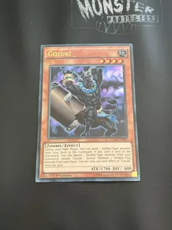 YUGIOH GOZUKI ULTRA RARE DUSA-EN020 1ST EDITION - Image 1