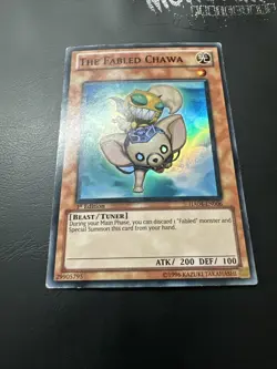 YUGIOH THE FABLED CHAWA SUPER RARE HA04-EN006 1ST EDITION - Image 2