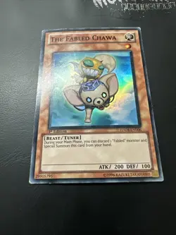 YUGIOH THE FABLED CHAWA SUPER RARE HA04-EN006 1ST EDITION - Image 5
