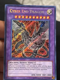 Cyber End Dragon - LCGX-EN182 - Secret Rare - 1st Edition - LP - Image 11