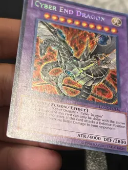 Cyber End Dragon - LCGX-EN182 - Secret Rare - 1st Edition - LP - Image 2