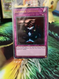 Yugioh ULTIMATE OFFERING Lost Art Promo SEALED LART EN070 - Image 1