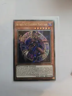 YUGIOH Apprentice Illusion Magician (RA04-EN023) Quarter Century Secret Rare 1st - Image 2