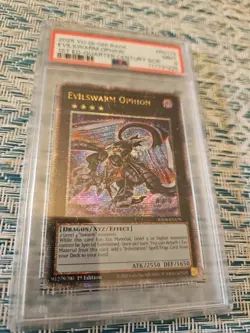Evilswarm Ophion (Quarter Century Secret Rare) RA04-EN179 Quarter Century Stampede 1st Edition - Image 6