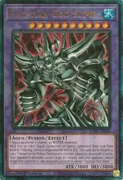 Yugioh! Egyptian God Slime - RA01-EN029 - Prismatic Ultimate Rare - 1st Edition - Image 1