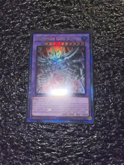 Yugioh Egyptian God Slime RA01-EN029 Prismatic Collector's Rare 1st NM - Image 1