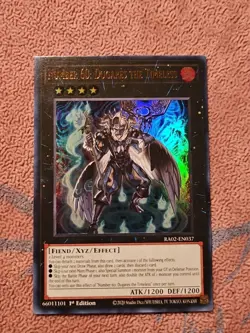 Number 60: Dugares the Timeless (Quarter Century Secret Rare) RA02-EN037 25th Anniversary Rarity Collection II 1st Edition - Image 2