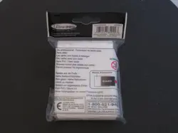 60 PRO-MATTE White small YUGIOH size DECK PROTECTORS CARD SLEEVES Ultra Pro - Image 2