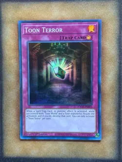 Yugioh Toon Terror TOCH-EN005 Super Rare 1st Ed NM - Image 1