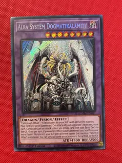 Yugioh! Alba System Dogmatikalamity - BLMM-EN011 - Secret Rare - 1st Edition NM - Image 2