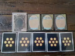 9 magic gathering cards dragon ball yugioh card game holo foil prizem full art - Image 8
