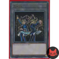 Yugioh Yugi Muto & Yami Yugi Token Ultra Rare NM - Image 2
