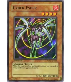 Yugioh - Cyber Esper (Super Rare) (1st Edition) - CDIP-EN005 P - Image 1