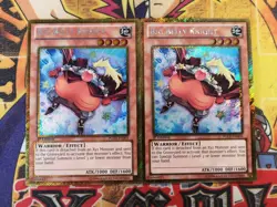 2 x Big Belly Knight pgld-en004 1st Edition (NM) Gold-Secret Rare Yu-Gi-Oh! - Image 2