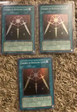 Swords Of Reavealing Light Super Rare 3x Playset Yu-Gi-Oh! TCG Retro Pack 2024 - Image 1