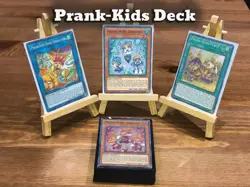 Yugioh Prank-Kids Deck 40 Cards Battle Butler Dropsies Lampsis Place Bow+ Bonus! - Image 1