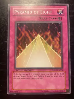 YuGiOh Pyramid of Light Common Limited Edition Promo MOV-EN004 LP - Image 1