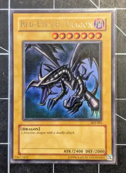 Yu-Gi-Oh! - Starter Deck: Joey Red-Eyes B. Dragon 2003 SDJ-001 Unlimited - Image 3
