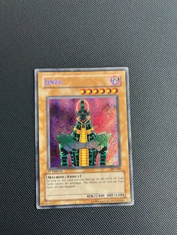 DAMAGED Yu-Gi-Oh Jinzo PSV-000 Pharaoh's Servant-1st Edition - Image 1
