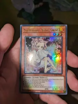 Yugioh Ash Blossom & Joyous Spring Alt Art RA04-EN025 1st edition Ultra Rare - Image 3
