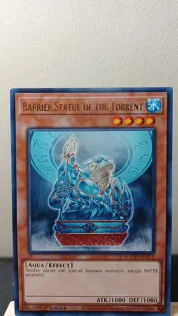 Barrier Statue of the Torrent 1st Edition [NM] - Yu-Gi-Oh! MAGO [Gold Rare] - Image 1